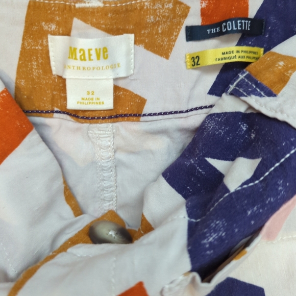 Anthropologie Colette Pants Letters size 32 14 - Picture 8 of 8